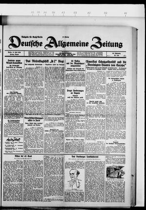 Deutsche allgemeine Zeitung vom 12.07.1929