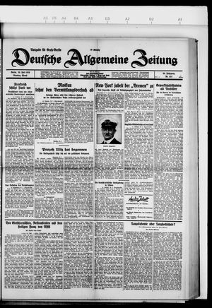 Deutsche allgemeine Zeitung vom 23.07.1929