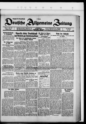 Deutsche allgemeine Zeitung on Jul 24, 1929