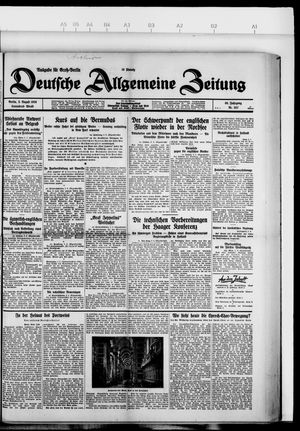 Deutsche allgemeine Zeitung vom 03.08.1929