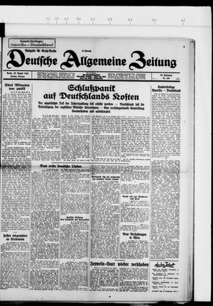 Deutsche allgemeine Zeitung vom 23.08.1929