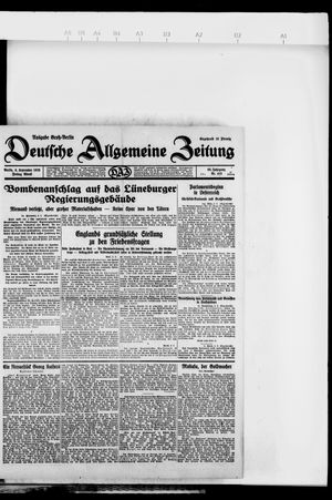 Deutsche allgemeine Zeitung vom 06.09.1929