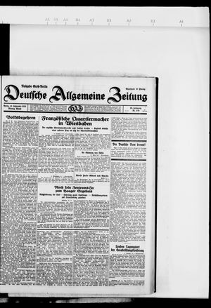Deutsche allgemeine Zeitung vom 16.09.1929