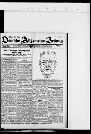 Deutsche allgemeine Zeitung vom 02.10.1929