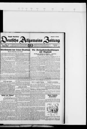 Deutsche allgemeine Zeitung vom 02.10.1929