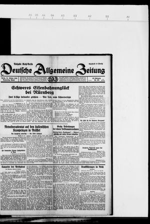 Deutsche allgemeine Zeitung vom 24.10.1929