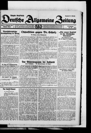 Deutsche allgemeine Zeitung vom 24.09.1930