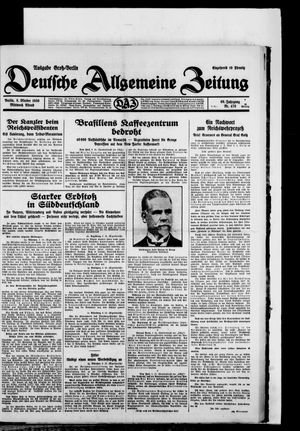 Deutsche allgemeine Zeitung vom 08.10.1930