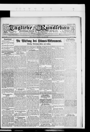 Deutsche allgemeine Zeitung vom 07.09.1922