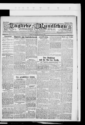 Deutsche allgemeine Zeitung vom 08.09.1922