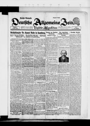 Deutsche allgemeine Zeitung vom 03.01.1923