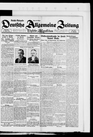 Deutsche allgemeine Zeitung vom 25.01.1923