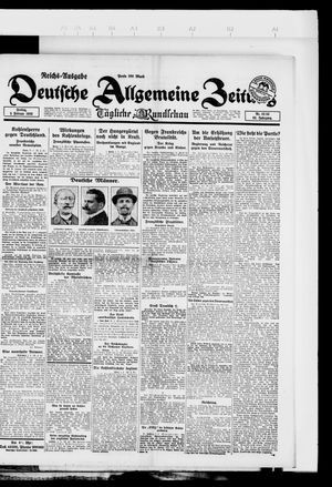 Deutsche allgemeine Zeitung vom 02.02.1923