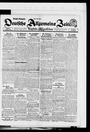 Deutsche allgemeine Zeitung on Feb 7, 1923