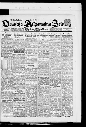 Deutsche allgemeine Zeitung vom 15.02.1923