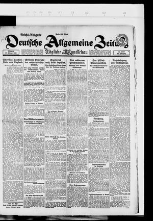 Deutsche allgemeine Zeitung vom 28.02.1923