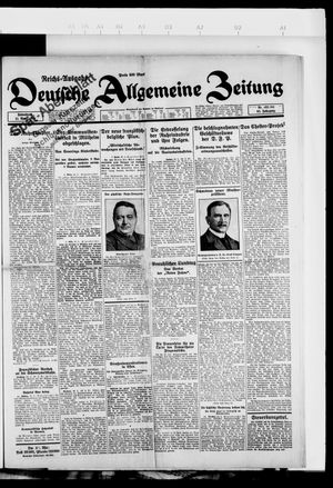 Deutsche allgemeine Zeitung vom 21.04.1923
