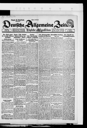Deutsche allgemeine Zeitung vom 05.05.1923