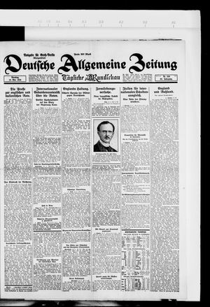 Deutsche allgemeine Zeitung vom 15.05.1923