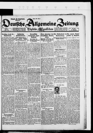 Deutsche allgemeine Zeitung on Jun 1, 1923