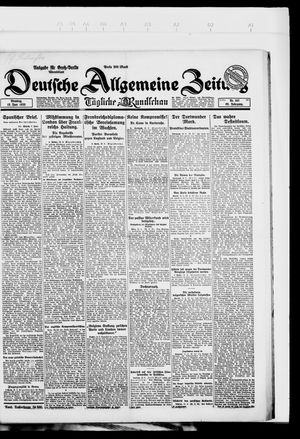 Deutsche allgemeine Zeitung vom 12.06.1923