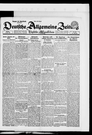 Deutsche allgemeine Zeitung vom 03.07.1923