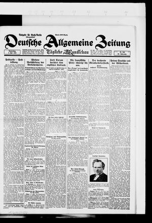 Deutsche allgemeine Zeitung vom 05.07.1923