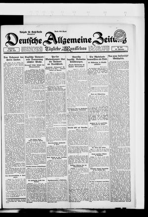 Deutsche allgemeine Zeitung vom 14.07.1923
