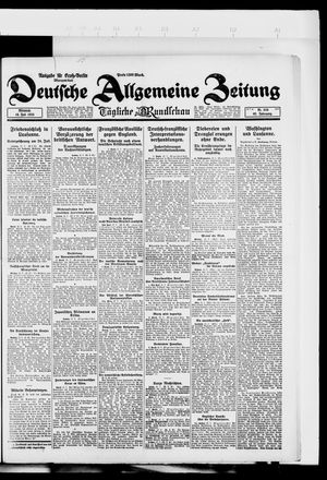 Deutsche allgemeine Zeitung vom 18.07.1923
