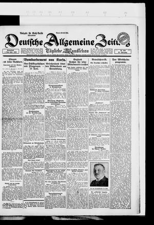 Deutsche allgemeine Zeitung vom 01.09.1923