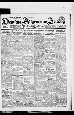 Deutsche allgemeine Zeitung vom 04.09.1923
