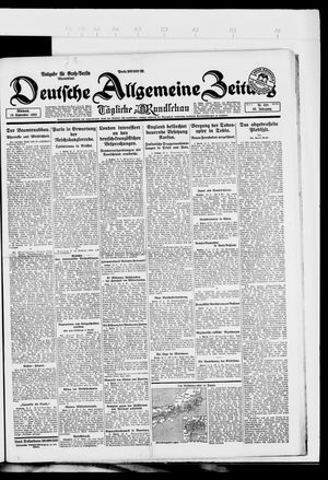 Deutsche allgemeine Zeitung vom 12.09.1923