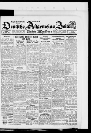 Deutsche allgemeine Zeitung vom 10.10.1923
