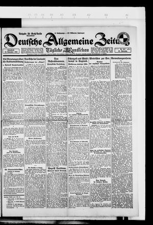 Deutsche allgemeine Zeitung vom 24.11.1923