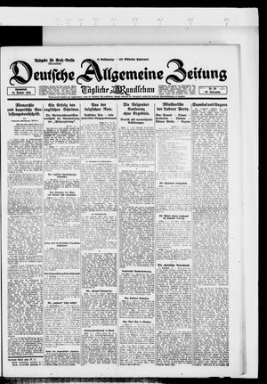Deutsche allgemeine Zeitung vom 12.01.1924