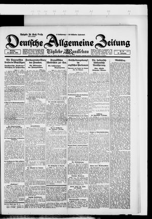 Deutsche allgemeine Zeitung vom 15.01.1924
