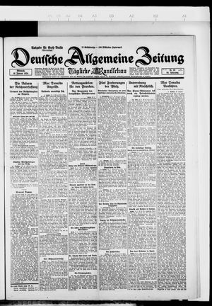 Deutsche allgemeine Zeitung vom 16.01.1924