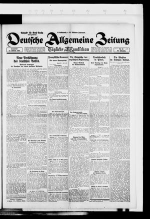 Deutsche allgemeine Zeitung on Feb 23, 1924