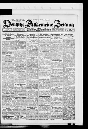 Deutsche allgemeine Zeitung vom 25.02.1924