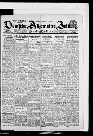 Deutsche allgemeine Zeitung vom 28.02.1924