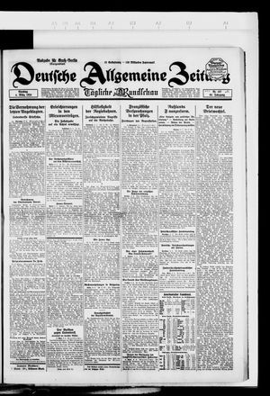 Deutsche allgemeine Zeitung vom 04.03.1924