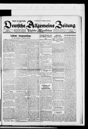 Deutsche allgemeine Zeitung vom 10.03.1924