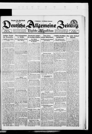 Deutsche allgemeine Zeitung vom 20.03.1924
