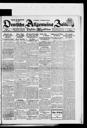 Deutsche allgemeine Zeitung vom 25.03.1924