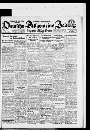 Deutsche allgemeine Zeitung vom 27.03.1924
