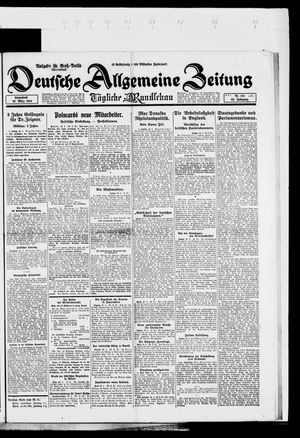 Deutsche allgemeine Zeitung vom 29.03.1924