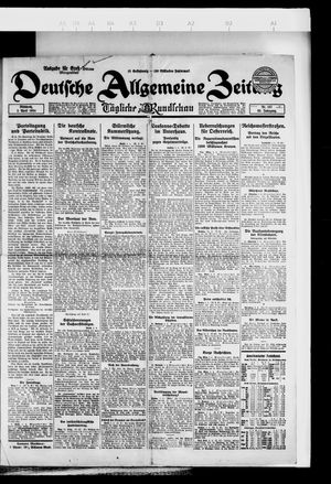 Deutsche allgemeine Zeitung on Apr 2, 1924