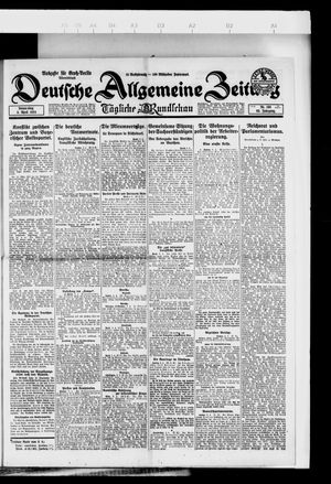 Deutsche allgemeine Zeitung on Apr 3, 1924