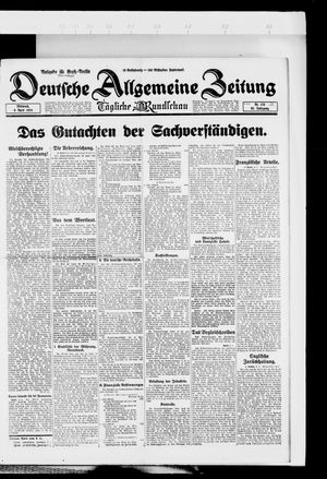 Deutsche allgemeine Zeitung vom 09.04.1924