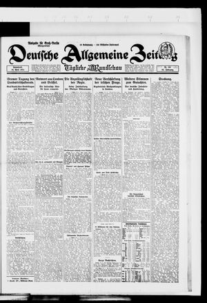 Deutsche allgemeine Zeitung vom 26.04.1924